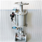 氣動低溫法蘭截止閥